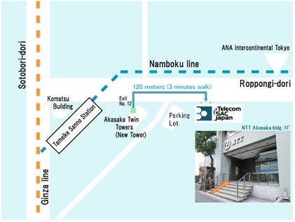 Telecom-ISAC Japan map