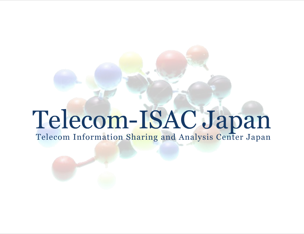 Telecom-ISAC Japan